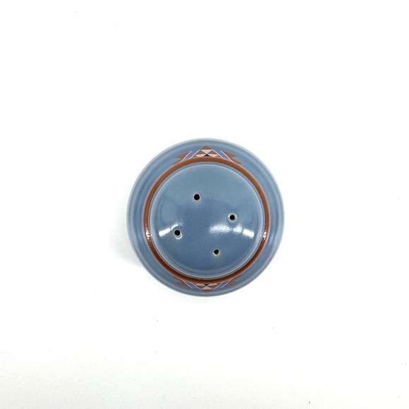 Copied - Noritake Japan Blue Adobe 8678 Pepper Shaker - Vintage - Picture 2 of 4